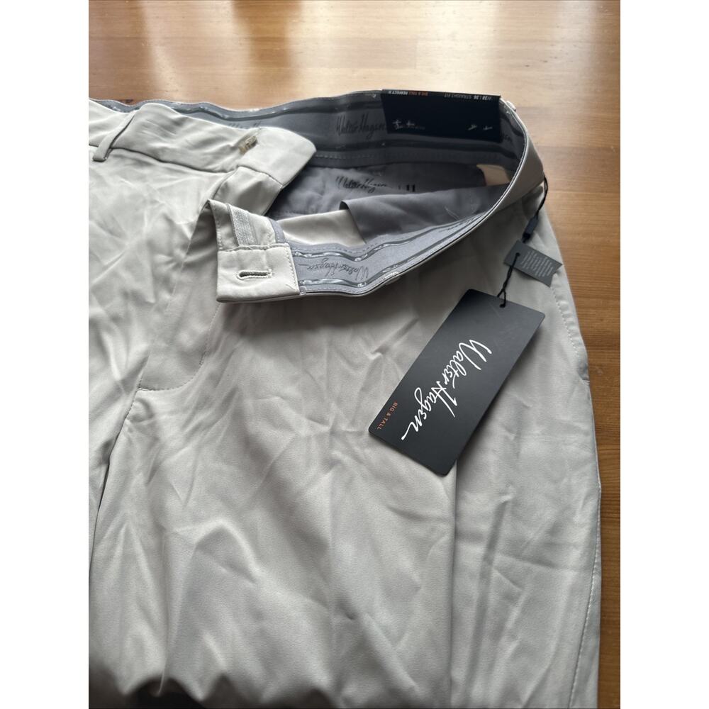 Walter Hagen Men Big & Tall Performance 11 Majors Core Golf Pants Lt Tan 38x36 - Picture 4 of 5